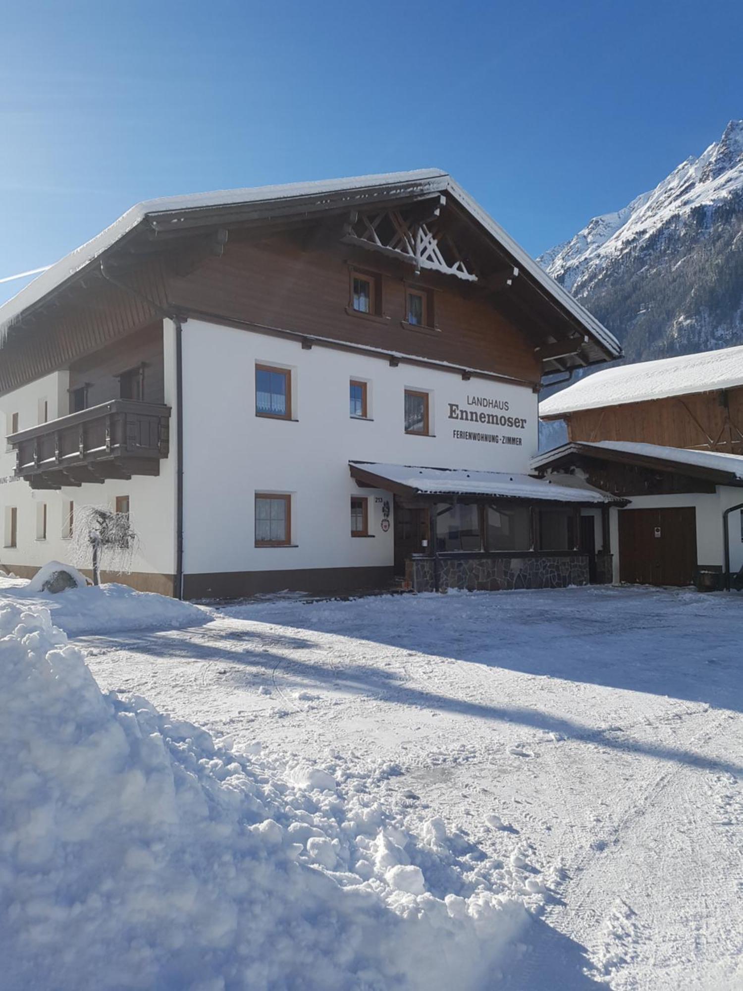 Landhaus Ennemoser Längenfeld Eksteriør bilde